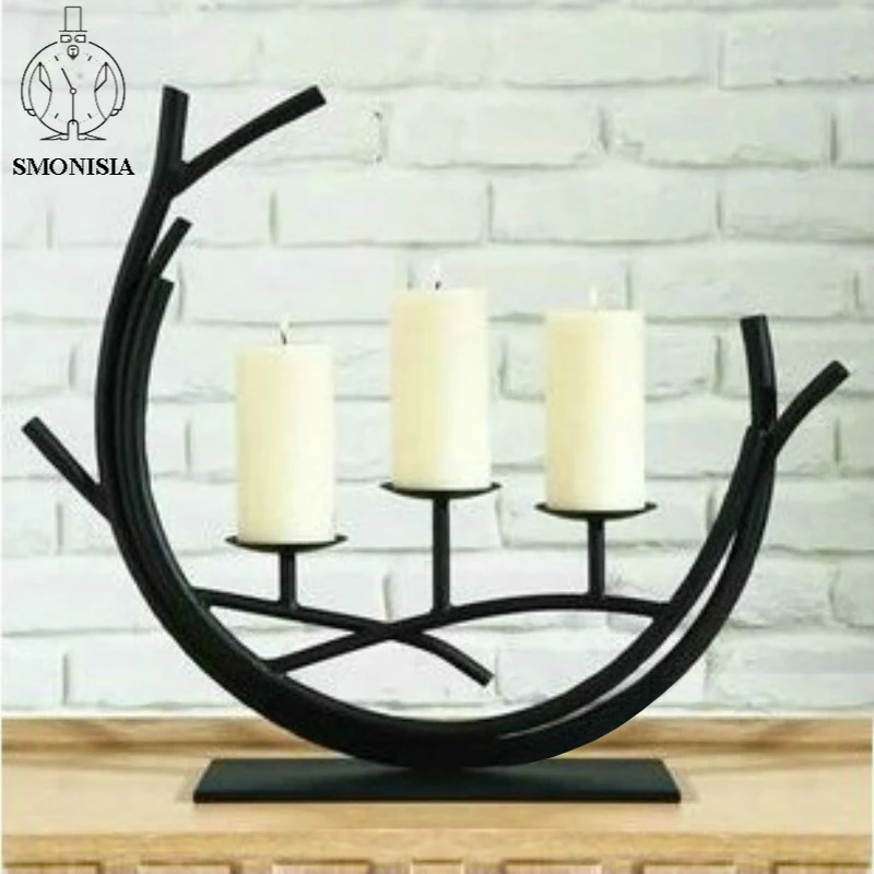 Подсвечник свадебный подсвечник канделябр модные Романтические свадебные свечи