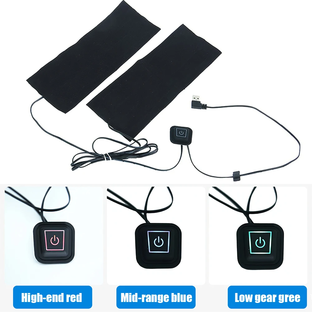 

New 2 in 1 Electric Vest Heating Pad USB Pants Knee Joint Heated Pad with 3 Gear Temperature Adjustment Jacket Vest Heated Pads