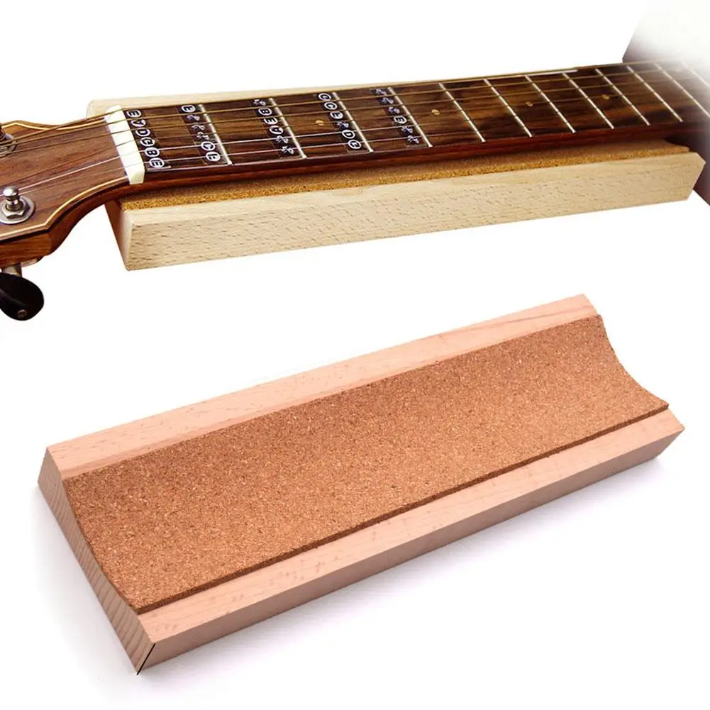 

Guitar Accessories Neck Rest Wooden Long Guitar Neck Rest Support for Guitar Ukulele Bass