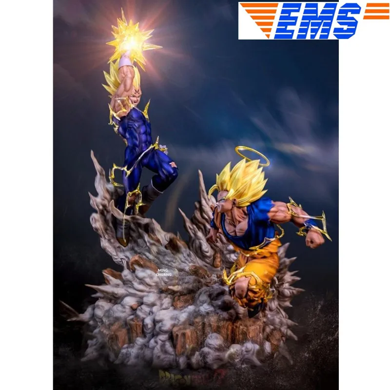 22 &quotDragon Ball Z статуя против сцены бюст демонизация Вегета полная длина портрет Сон