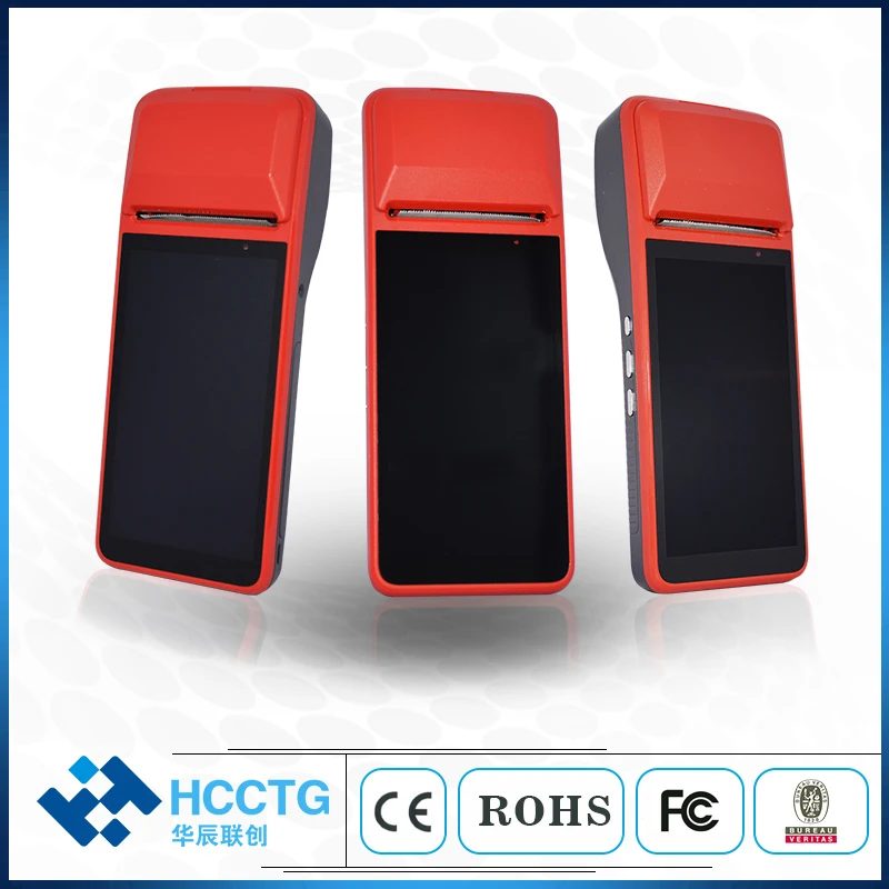 4G + Wifi Bluetooth NFC штрих код Touch розничная продажа все в одном Android POS система с