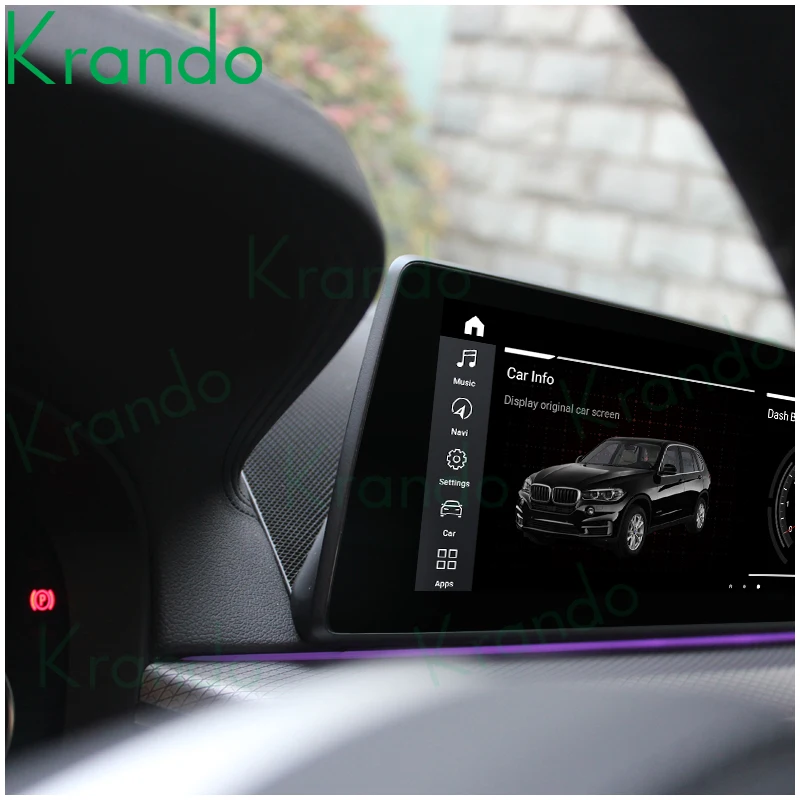 Автомобильный GPS-навигатор Krando Android 11 0 6G 128G 10 25 для BMW 5 серии G30 EVO 2018-2020