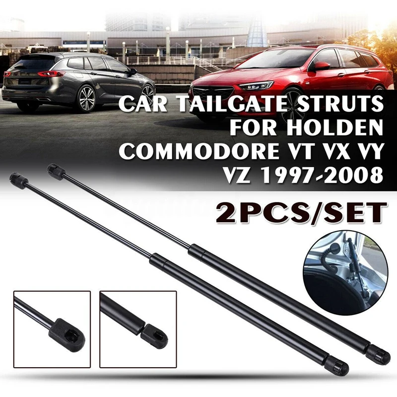 

NEW-2X Rear Tailgate Boot Spring Lift Support Gas Springs Lift Gas Strut Bars for Holden Commodore VT VX VY VZ 1997-2008