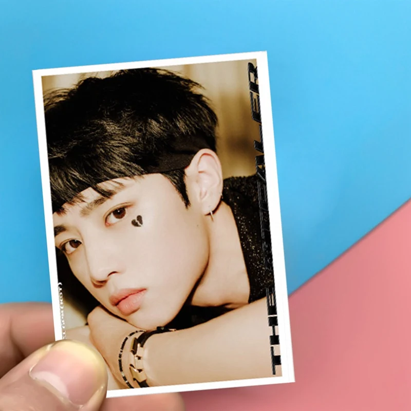 40 шт. новый альбом Kpop THE BOYZ CHASE LOMO Card HD Высокое качество фотокарты для фанатов