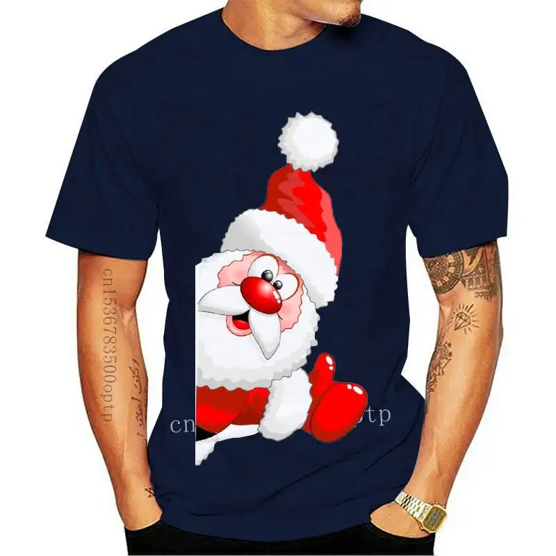 

New Women Clothing Funny Santa Claus 90s Cartoon Merry Christmas Print Clothes Graphic Top T Shirt Ladies Female Tshirts Tee T-S