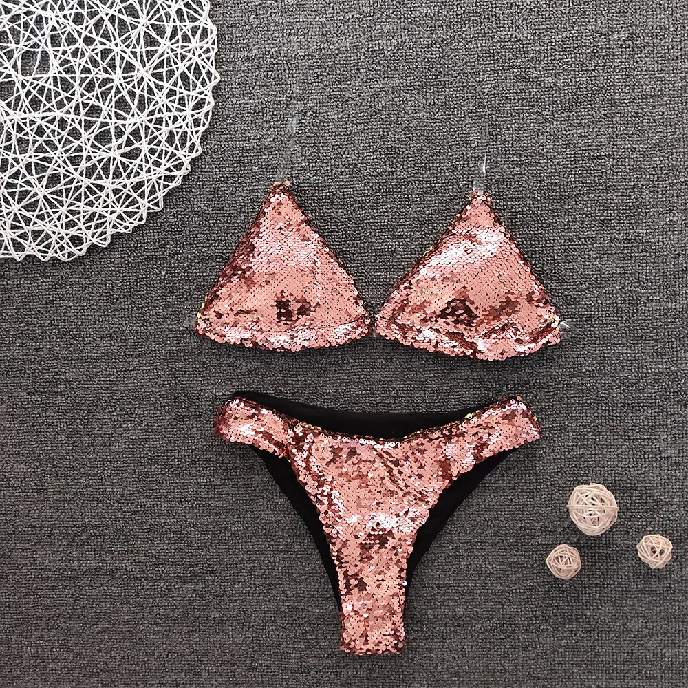 Сексуальный микро бикини 2020 купальник женский мини стринги набор пляжная одежда