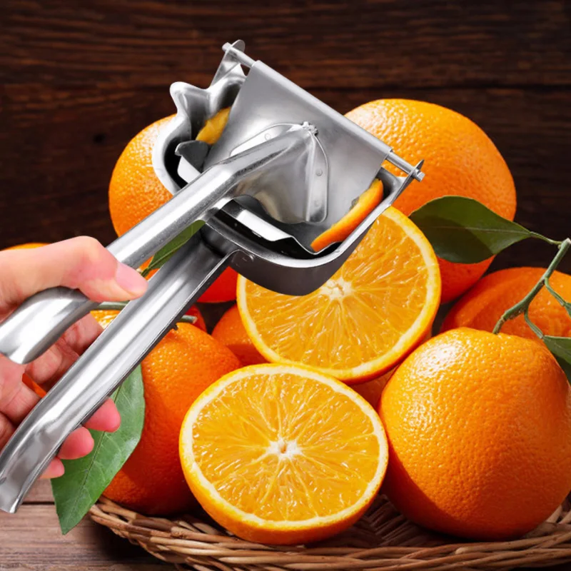 

1PC Handheld Fruit Juicer Lemon Tangerine Clip Durable Manual Kitchen Household Portable Machine Squeezes Juicer Baby Fruit