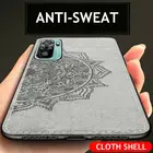 Противоударный чехол для Xiaomi POCO F3 Redmi Note 10 4G 5G, тканевый чехол для Redmi K40 Note 10 Pro