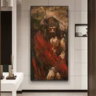 Модульный постер с изображением Иисуса Христа, Картина на холсте для гостиной, 1 шт.