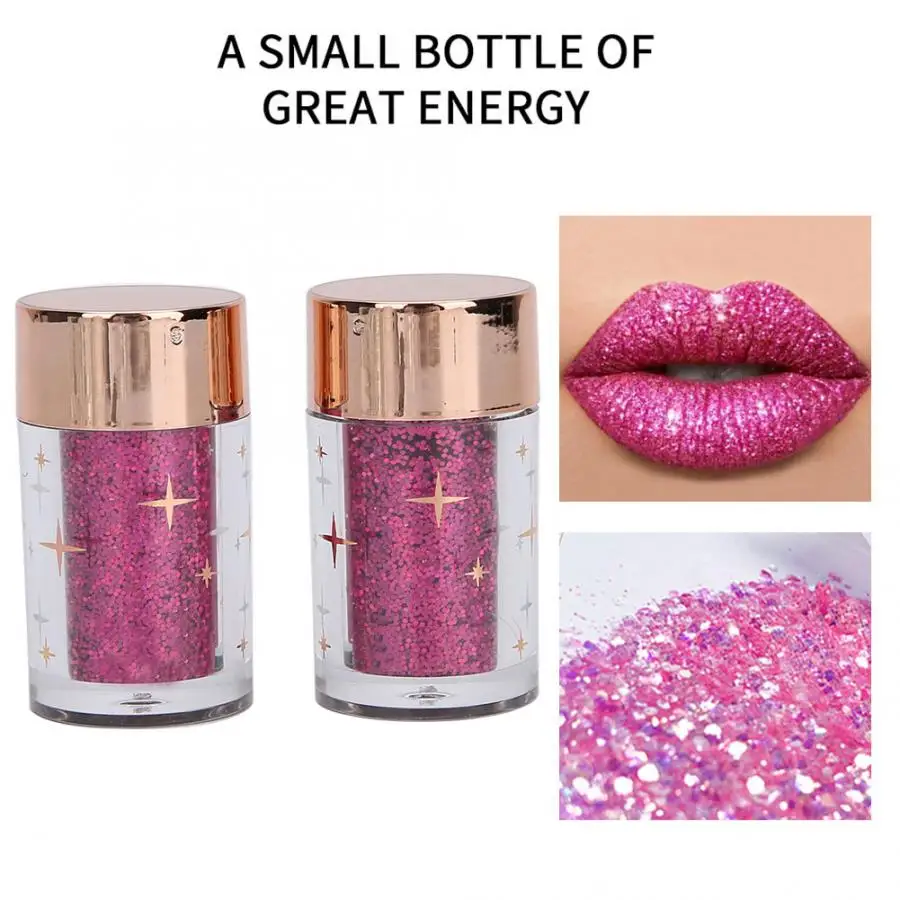 Пудра с блестками для макияжа глаз 2 шт.|Блестки ногтей| |