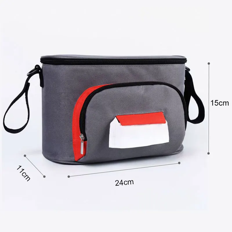 Водонепроницаемая вместительная сумка для подгузников портативный крючок