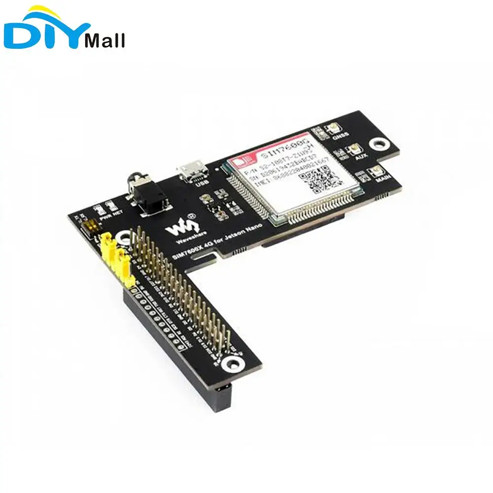 Waveshare SIM7600G-H 4G / 3G 2G GNSS Module for Jetson Nano GPS Expansion Board Raspberry Pi Global Applicable | Электроника
