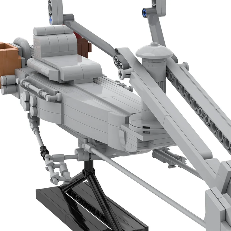 

MOC The Swoop Bike Star Movie Figuresss Speeder Bike High-TechMotorcycle Building Blocks Toys Gift for Children