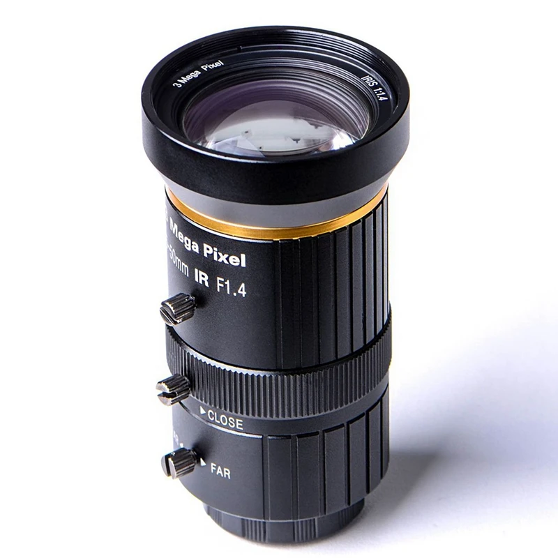 1/2. 5-дюймовый 3MP 5-50 мм C-Mount Zoom Lens для IMX477 Raspberry Pi HQ Camera с фотоадаптером | Компьютеры и