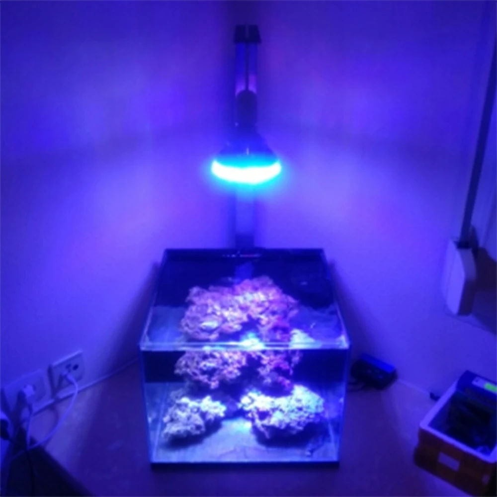 54W LED Reef Aquarium Lamp Full Spectrum PAR38 E27 Plants Grow Light for Nano Fresh Water Fish Tanks | Дом и сад