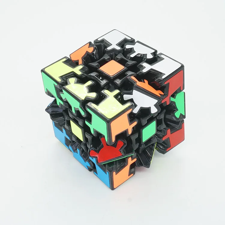 Fanxin gear 3x3 Магический кубик Рубика скоростной наклейки без наклеек 6 см 5,7 см скорость головоломка Cubo magico для детей подарок