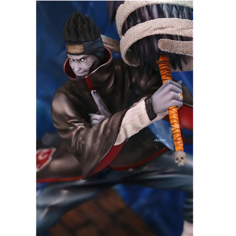 1" Статуя Наруто Akatsuki бюст Hoshigaki Kisame полноразмерный портрет Samehada GK Коллекционная модель игрушки коробка 47 см Z2729