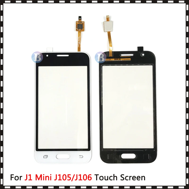 Сенсорный экран 50 шт./лот для Samsung Galaxy J1 Mini SM-J105F J105 и J106 сенсорная панель стекло
