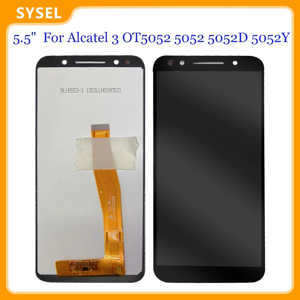ЖК-дисплей 5 ''для Alcatel 3 5052 5052D 5052Y сенсорный экран дигитайзер стекло сенсорная