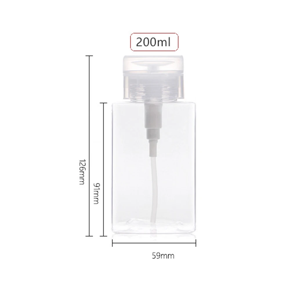 200 мл сенсорный насос косметический диспенсер бутылка с откидной крышкой