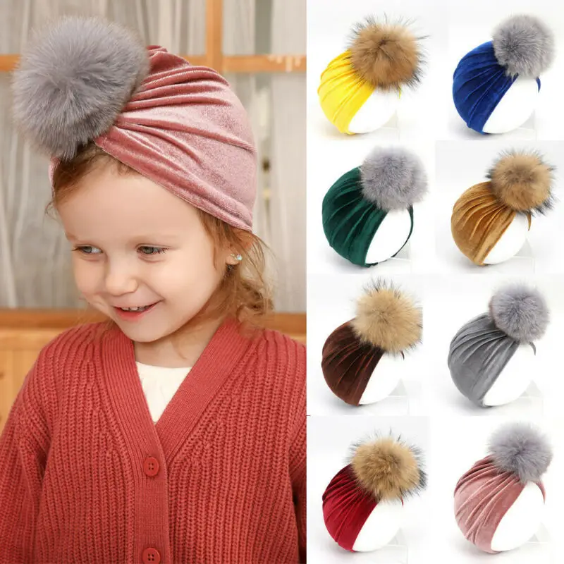 Новинка 2019 года модная детская шапка для маленьких девочек Шапка бини из
