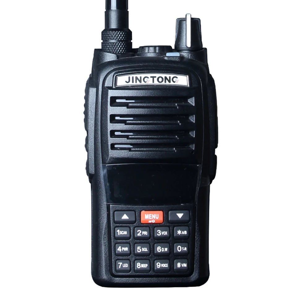 2 шт. в JT-3688 5 Вт 2000 мА/ч, иди и болтай Walkie Talkie радио двухдиапазонный с подкладкой Радио УКВ УВЧ HF любительский радиоприемник UV5R