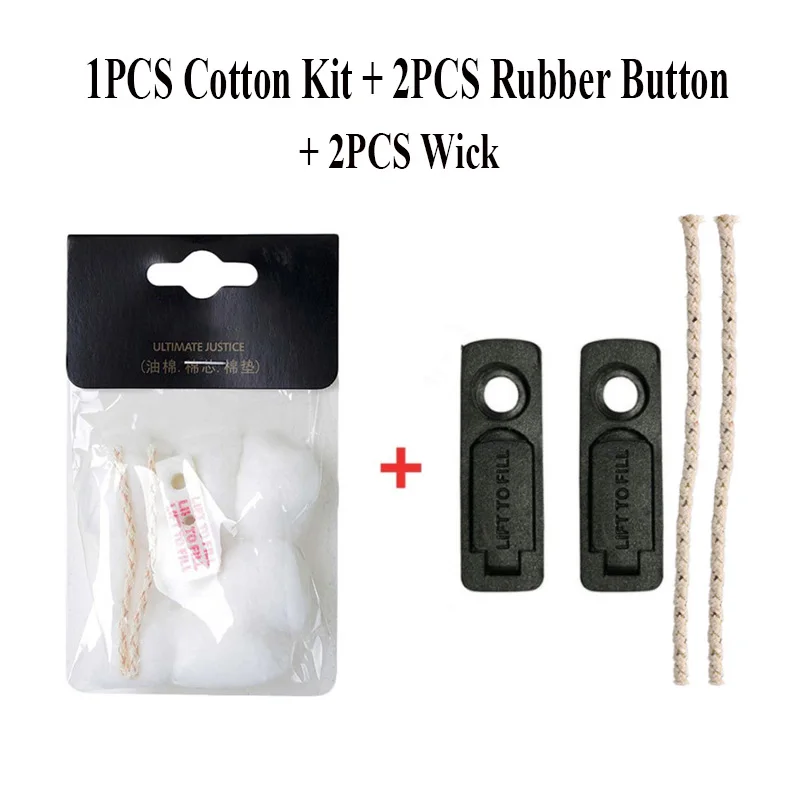 Гаджет для курения универсальная резиновая кнопка Zippo уменьшает бензин летучая