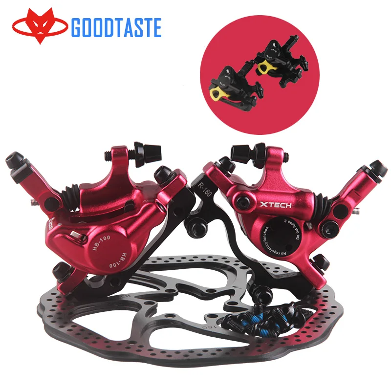 ZOOM MTB Strabe Linie Ziehen Hydraulische Disc Bremssattel Vorne Und Hinten Аксессуары для велосипеда Frenos Ttasero De