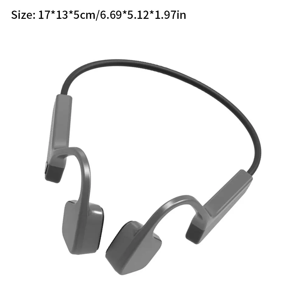 

Bone Conduction Headphones V11 Bluetooth 5.0 Wireless Earhook Earphones Sports Waterproof Headset Handsfree Call For Running