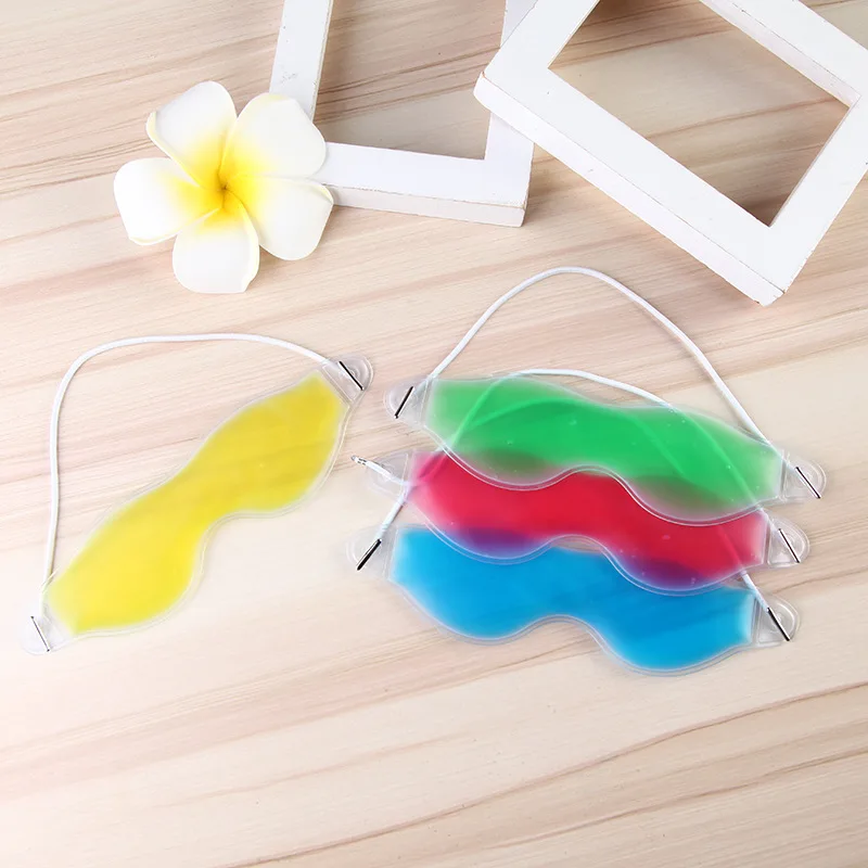 2020 Горячая ледяная гелевая маска для глаз летние эфирные маски сна снимающие