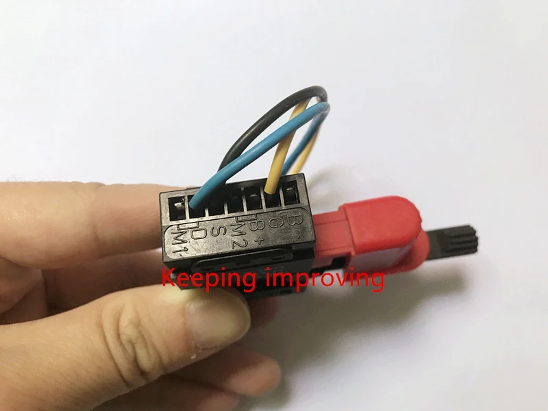 Оригинальный новый 100% CAPAX03 ручная дрель переключатель 7 2 до 9 6 V DC 20A палец капелек