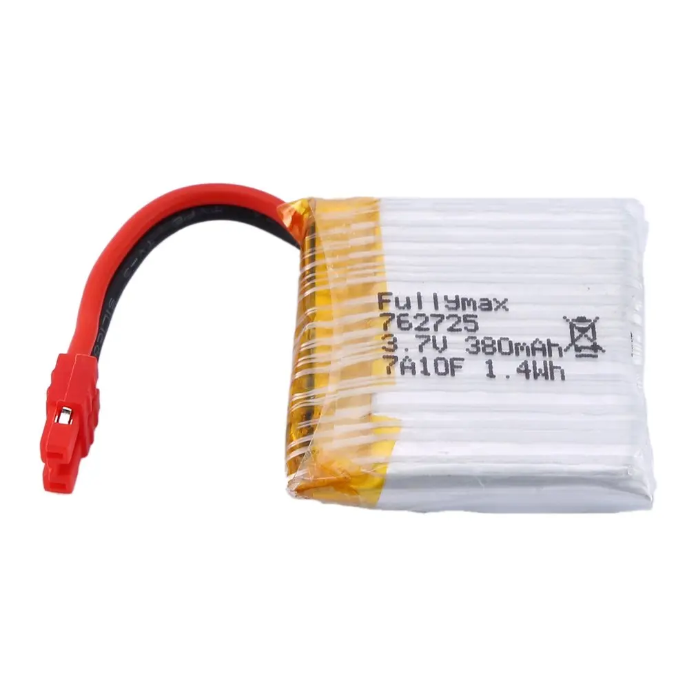 

Обновленная литий-полимерная батарея 3,7 в 380 мАч для дрона Syma X26 X26A, батарея для радиоуправляемого квадрокоптера, запасные части, аксессуары