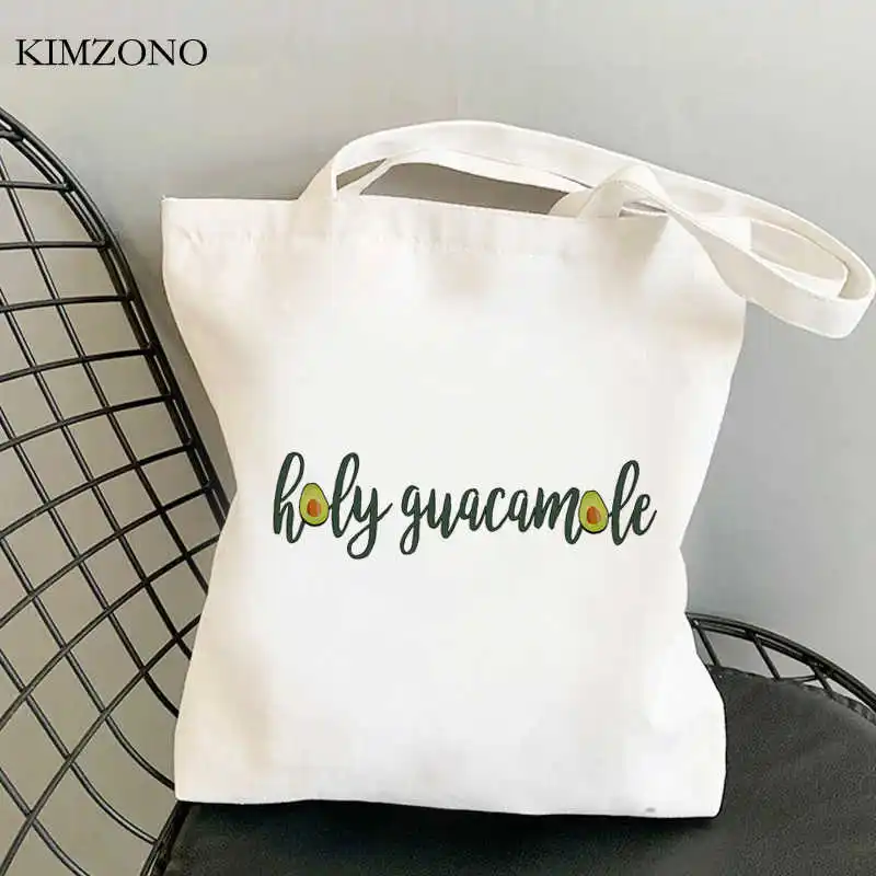 

Avocado shopping bag bolsas de tela grocery bolso reusable handbag shopper bag bolsas ecologicas sacola sac tissu