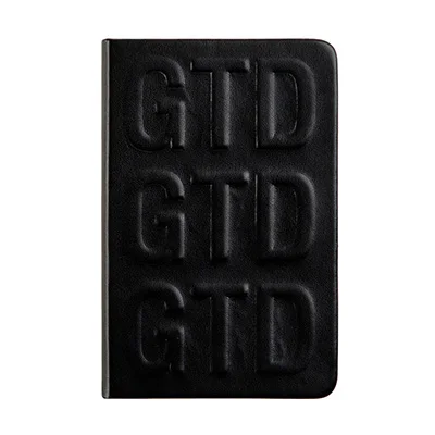A7 Black A7 канцелярские товары, мягкий кожаный блокнот с обложкой,,, деловая запись, дневник в горошек, блокнот для планировщиков, школы, офиса - Цвет: A7 Black