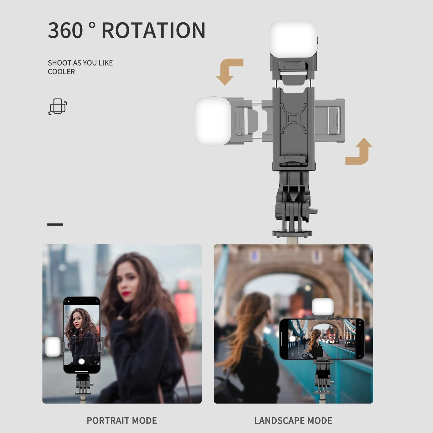 Новинка 2022 мини-селфи-палка штатив складные моноподы с беспроводным Bluetooth