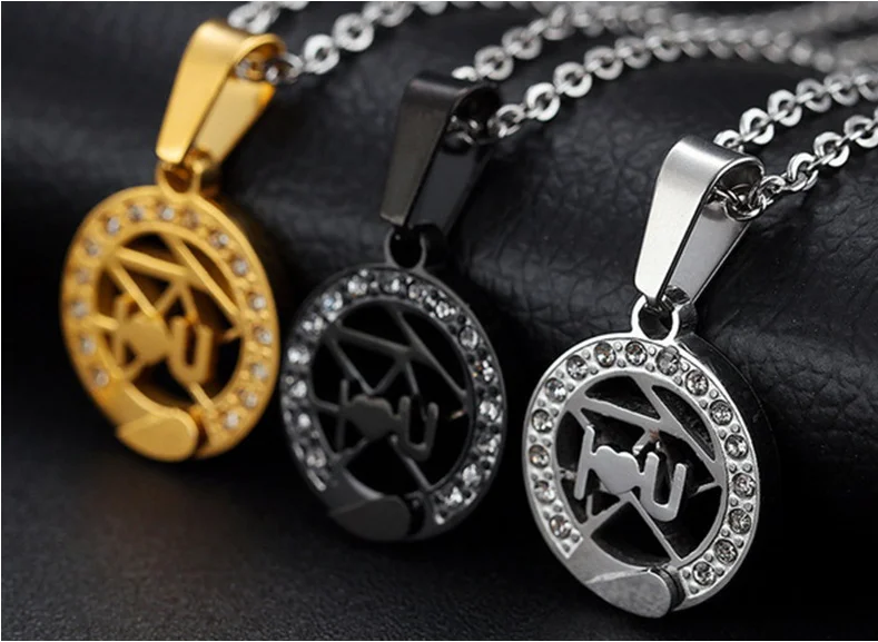 

Sun and Moon Stainless steel Lover's nacklace