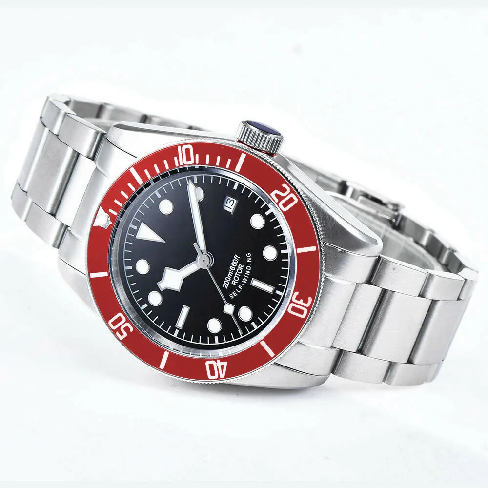 41 мм роскошный сапфировый Кристалл стерильный циферблат Календарь