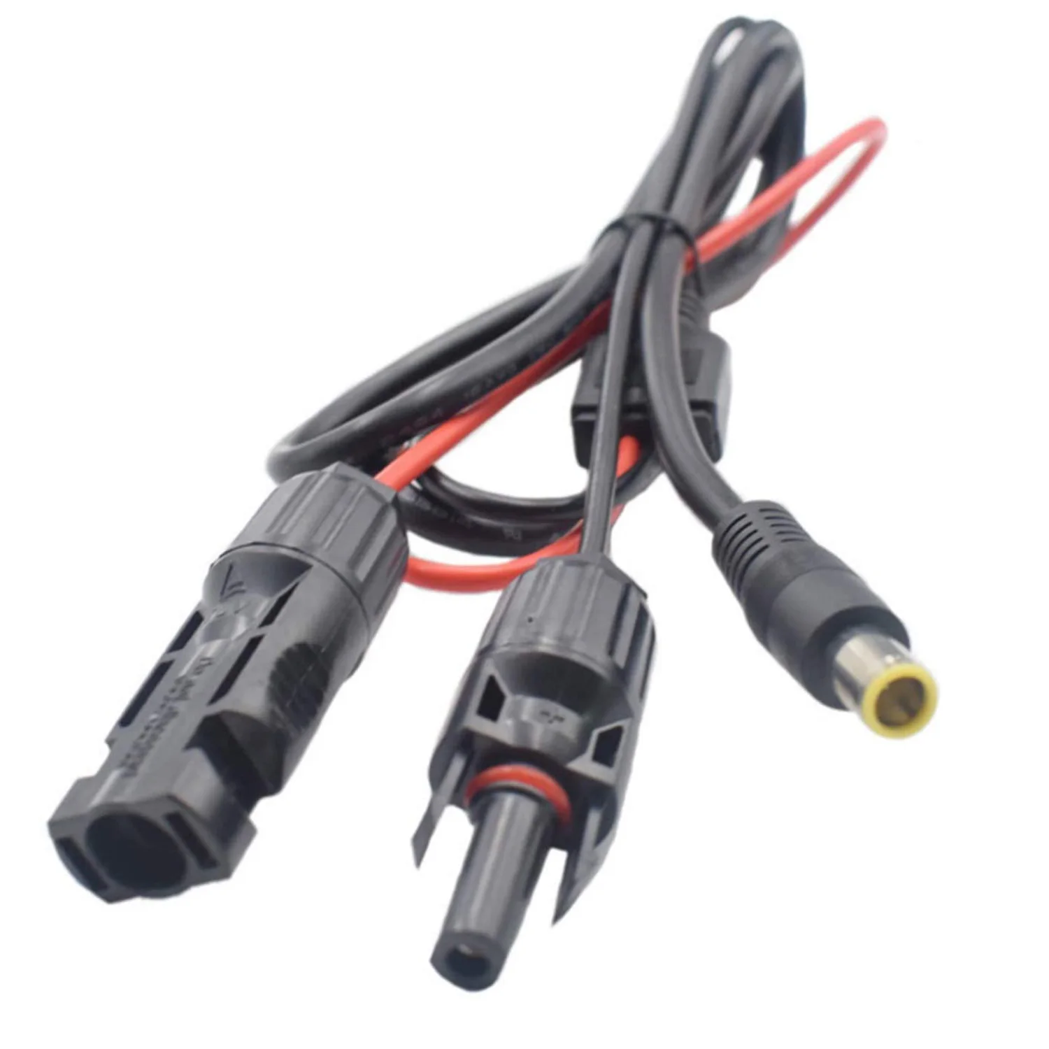 Solar Panel to 8mm Adapter Cable DC Connector w/ 5.5x2.5mm Converter for Portable Power Station GZ Yeti Jackery Generator | Электроника
