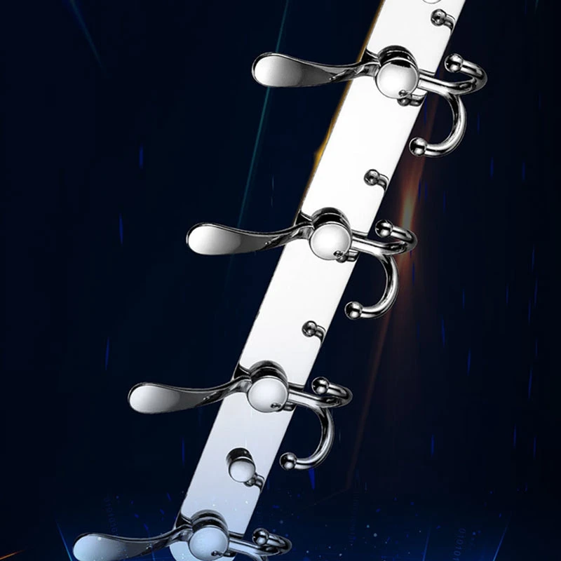 

Stainless Steel 5-Wall Coat Rack Wall Mounted Hooks Door Holder Hook Wall Mounted Hanger for Bathroom Organizer Hanger