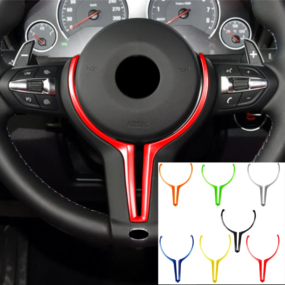 

Replacement Steering Wheel Trim Fit for BMW series M M2 F87 F80 M3 F82 M4 F15 X5M F10 M5 F06 F12 F13 M6 F16 X6M Car Accessories