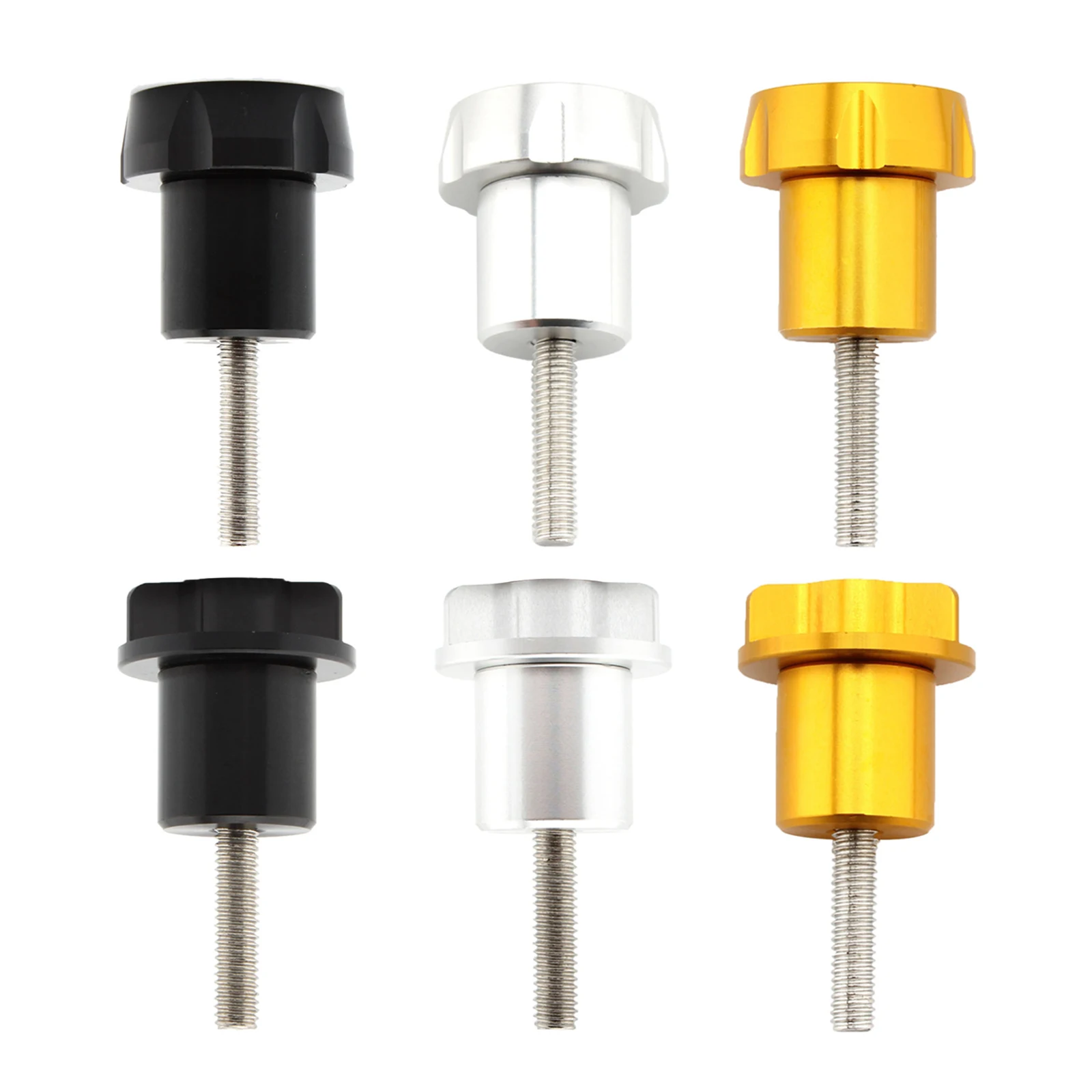 

Быстросъемная задняя сиденье на крыле мотоцикла из алюминиевого сплава CNC болт винтовое крепление гайка ручка Крышка Мотоциклетные аксесс...