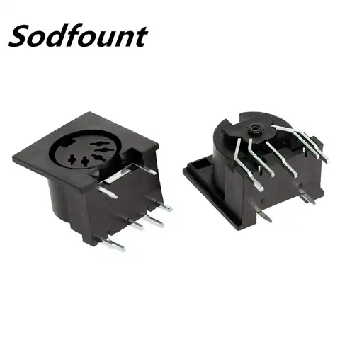 Din midi connector with 5 pin - купить недорого | AliExpress