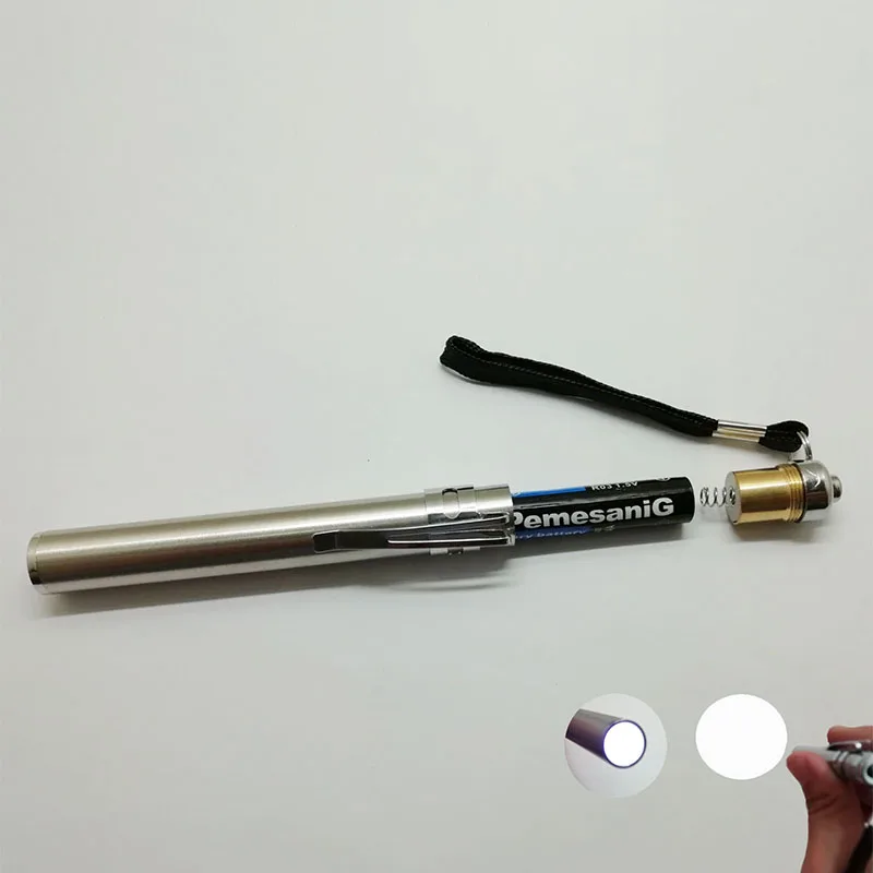 Новый мини фонарик с 1 шт. AAA батареей фонарь Фокус лампа Фонарик светодиодный