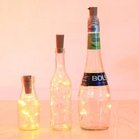 3 years warranty 10sets solar led wine stopper cork shaped 20 leds night fairy string light wine bottle lamp party celebration
