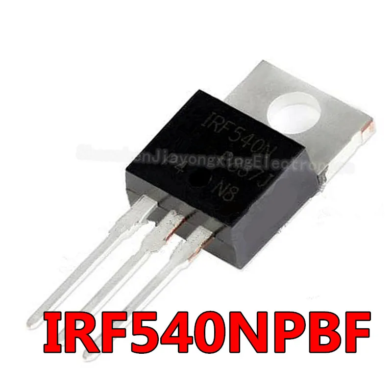 10 шт./лот IRF540 IRF540NPBF IRF540N Power MOSFET Triode TO-220 100V 33A транзистор N Канал Новинка |
