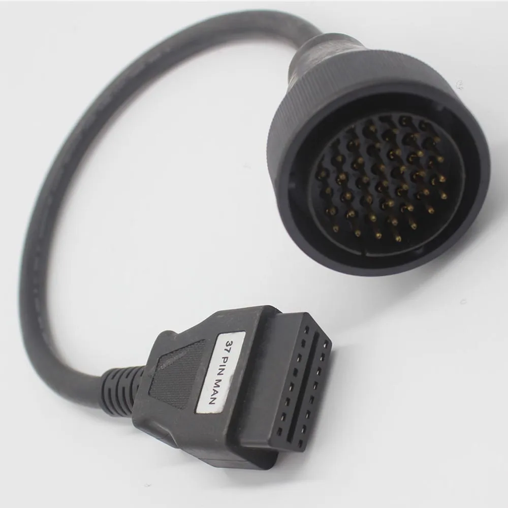 2021 Новинка для MAN 37PIN диагностические кабели грузовика 37 PIN Obd2 кабель Бесплатная