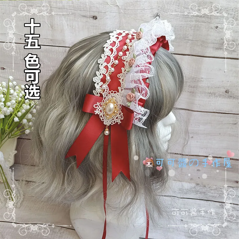 

Лента для волос в стиле "Лолита"