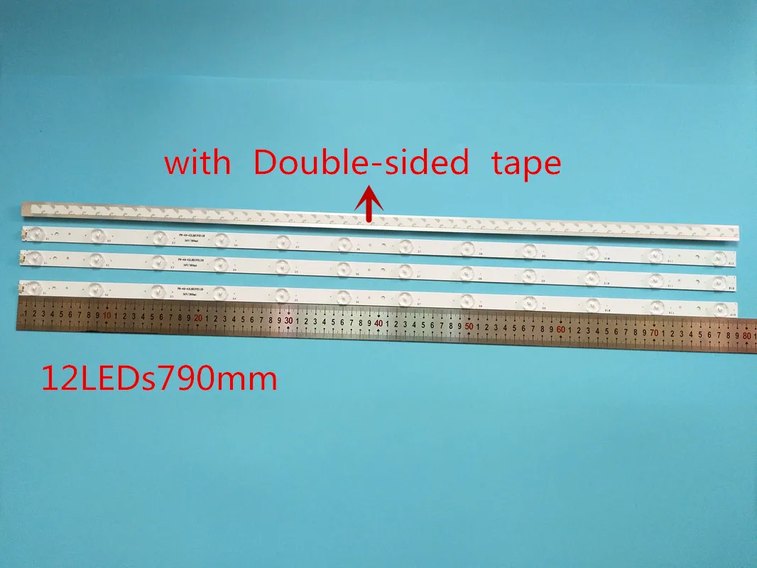 8 шт., новинка 100%, высокое качество для световой панели haier LEVOU, подсветка для LE40B3000W LED40ME1000 30340012203 детской (A) 79 см