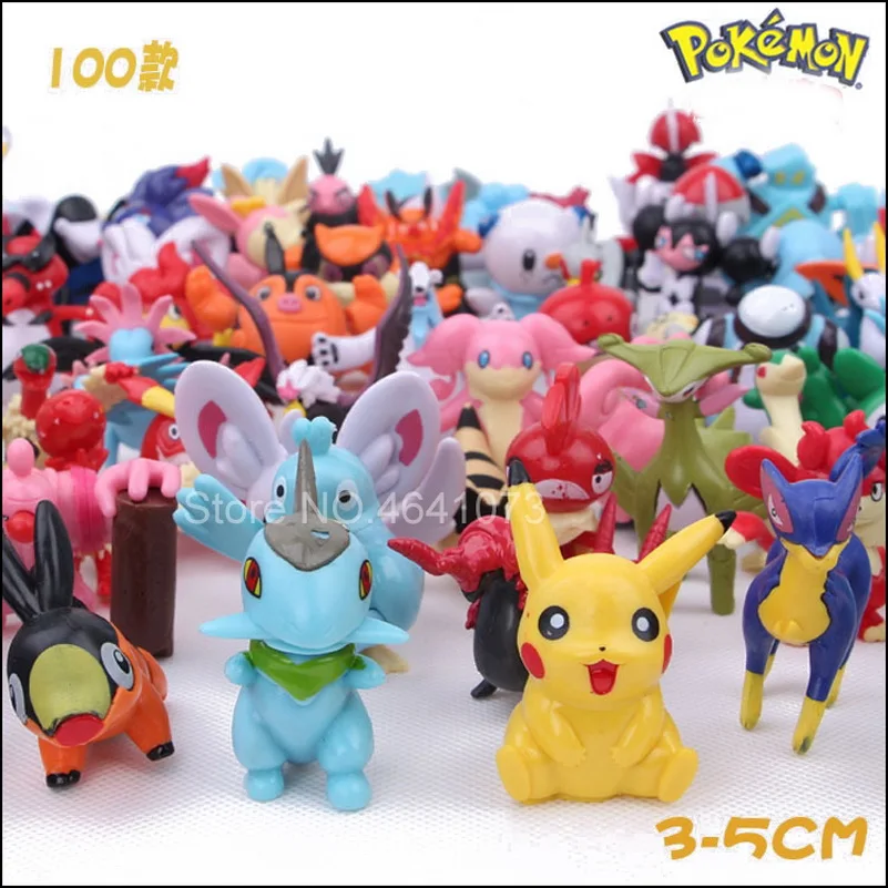 Новые 3 5 см 25 50 100 шт. Takara Tomy Покемон фигурка игрушки Мини фигурки модель игрушка