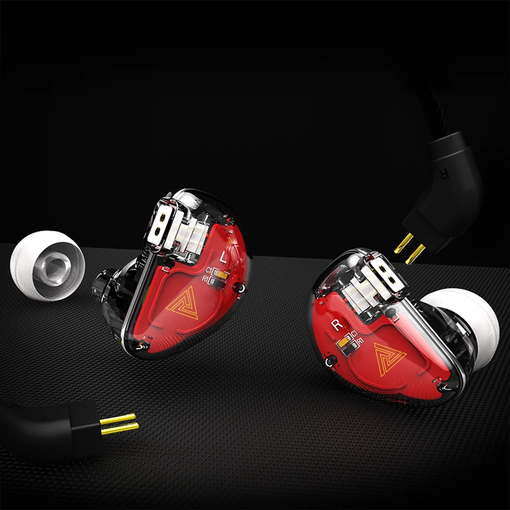 

QKZ VK5 3.5mm In Ear Earphone Wired Dynamic Headphones Noise Reduction HIFI Headset for Phones/Computers
